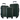 Eco-Conscious Traveler 3-Piece Luggage Set - Durable, Lightweight, Travel Ready (20 "/24" /28")