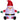 Inflatable Santa Claus with Rotating Light - Festive Yard Decor!