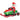 HOMCOM 7ft Christmas Inflatables Outdoor Decorations Santa Claus Driving a Snowmobile, Blow-Up Yard Christmas Decor with LED Lights Display