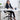 Ergonomic PU Leather High Back Office Chair with Flip-Up Armrests