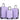 Lavender Luggage Set: 3-Piece, Spinner Wheels, TSA Lock, Ultra-Light