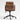 Ergonomic Mid Back Desk Chair with Wheels & Recline - Brown Boucle