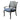 Sleek Sparta Arm Chair - Navy Blue | Modern Dining Elegance