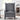 Cozy Comfort 27" Wing Chair Recliner - Manual, Plush & Space-Saving