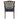 Chic Navy Blue Aluminum Patio Chairs - Cushioned, Set of 2