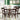 Espresso Elegance: TREXM 5-Piece Industrial Dining Set with Wooden Table & 4 Chairs