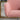Plush Pink Home Office Chair with Gold Accents - Adjustable Height, 360° Swivel