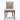 Chic Beige Dining Chairs - Set of 2 with Bronze Accents